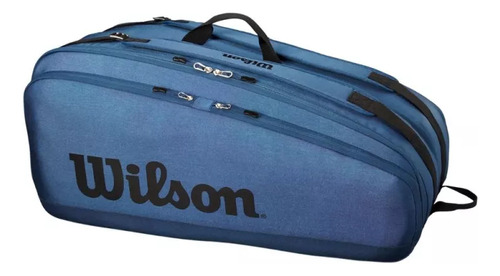 Bolsa Tennis Wilson Tour 12 Ultra V4 Azul Wr8024001001