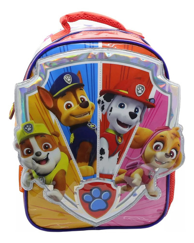 Mochila Espalda Paw Patrol Jardin Pw118 Orig. 12