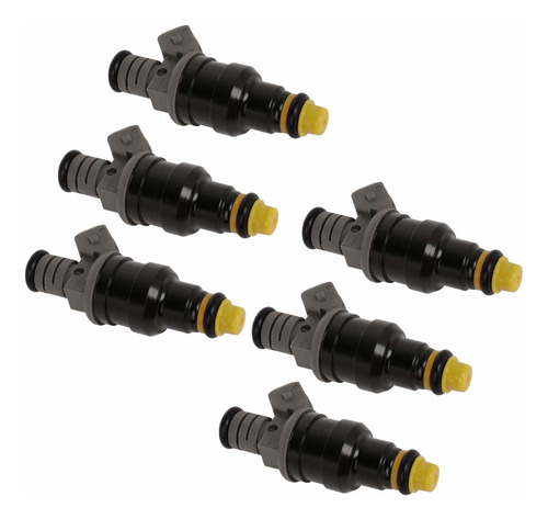 Inyector Zenithike 6pcs 4 Agujero Motor Combustible Conjunto