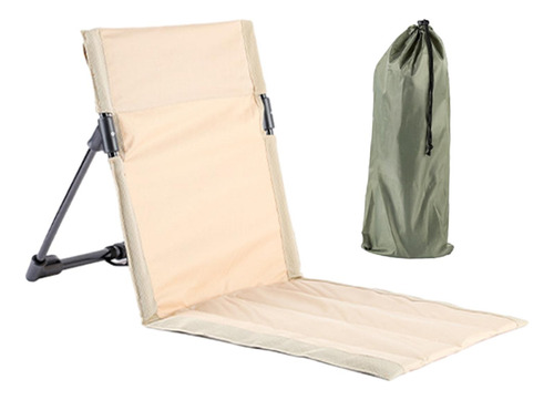 Silla De Playa Con Respaldo Para Asiento De Estadio, Tapete