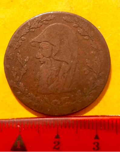 Moneda Inglaterr Conder Token 1793 Half Penny Mines Anglesey