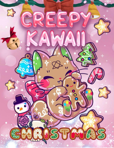 Libro: Creepy Kawaii Christmas Coloring Book: Christmas Colo