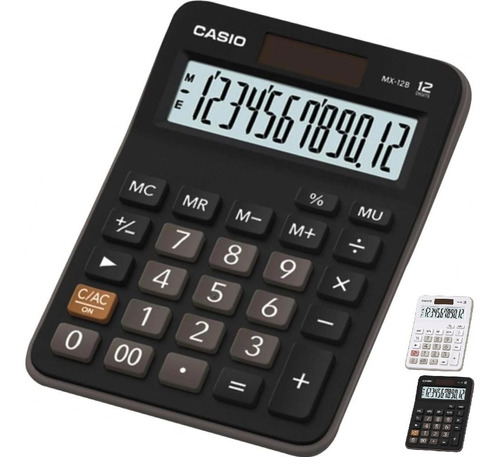 Calculadora De Mesa Casio Original 12 Dígitos Visor Grande 