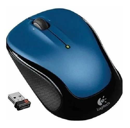 Logitech, M325 Mouse, Tecnologia Inalambrica, Portatil Color Azul