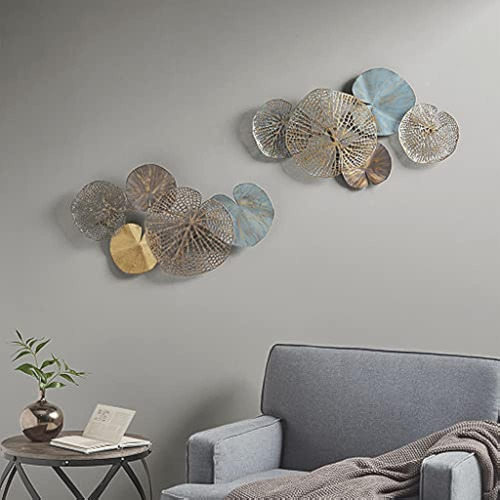 Madsion Park Park Wall Art Living Room Décor - Lenzie Metal 