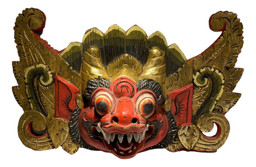 Antigua Mascara Oriental Bali Indonesia Original 27cm X 43cm
