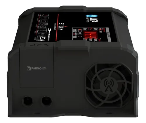 Fonte carregador automotiva JFA 120A STORM 1800W cor preto