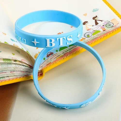 Tapaboca Bts + Pulsera De Silicona Bts Bts K-pop