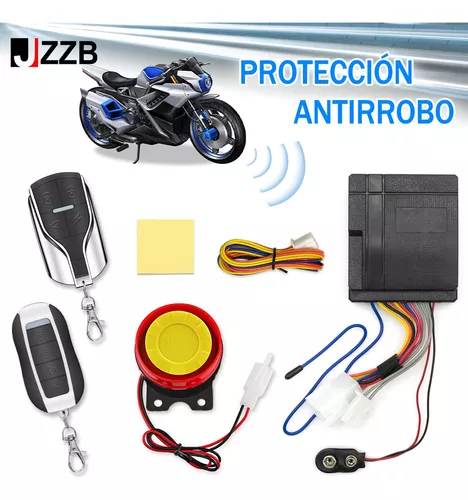 Alarma Antirrobo P/moto Encendido A Distancia Control Remoto