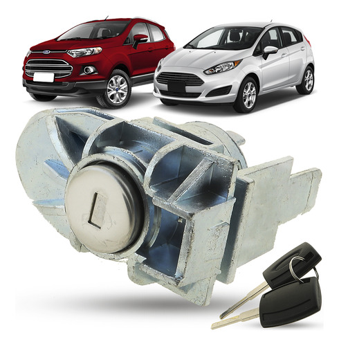 Cilindro Miolo Fechadura Da Porta Ecosport 12 13 14 15 16 17