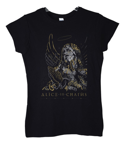 Polera Mujer Alice In Chains Angel Rock Abominatron