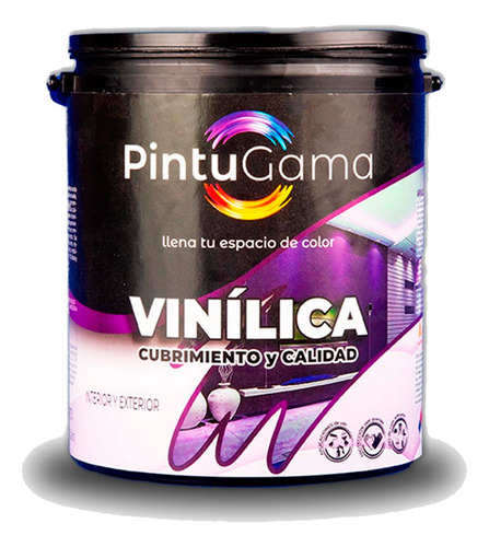 Pintura Pintugama Acrovinílica Tipo A Galón