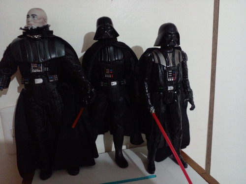 Star Wars. Lote Darth Vader 12 Pulgadas (hasbro Y Kenner) 