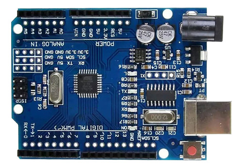 3 Placas Atmega328p Ch340 Compatíveis Com Arduino Uno R3