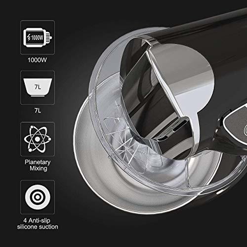 Aifeel Stand Mixer 1000w, 7qt Bowl , 7 In 1 Multifunctional