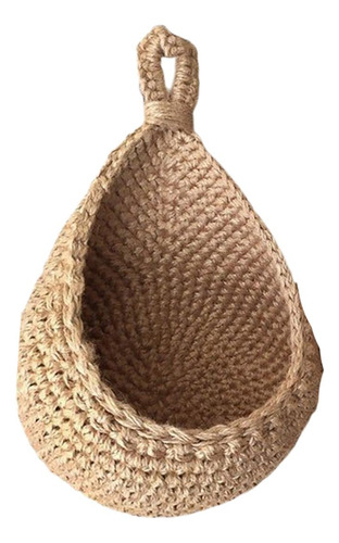 Cestas Tejidas Colgantes, Macetas De 14 Cm X 21,5 Cm X 10 Cm