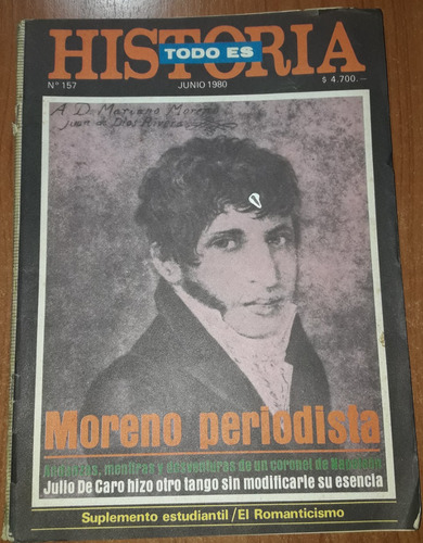 Revista Todo Es Historia N°157  Junio De 1980