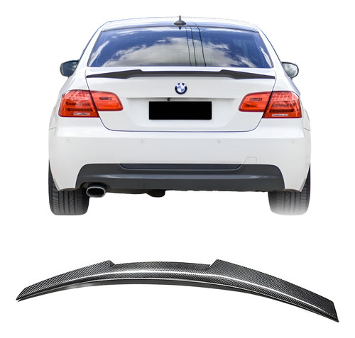 Aleron Bmw 325 335 320 Coupe E92 Fibra De Carbono
