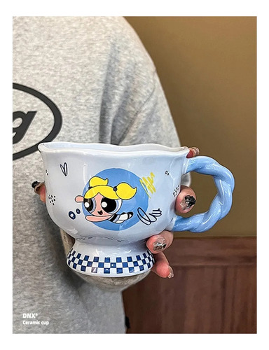 .., Taza De Cerámica Con Forma De Chicas Superpoderosas, Reg