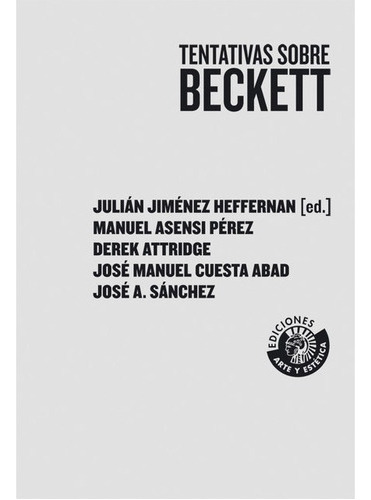 Tentativas Sobre Beckett, Aa.vv., Círculo De Bellas Artes 