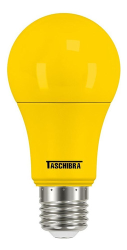 Lampada Led Bulbo Taschibra 5w Tkl Amarela  11080391