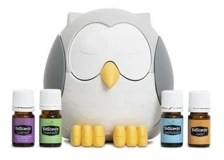 Difusor De Búho Feather The Owl Young Living + 4 Kidscents