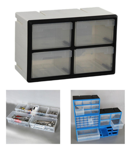Organizador De Cajones Para Almacenamiento De 4 Cajones