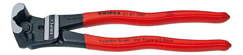 Alicate Frontal Knipex Para Bulones 3mm Color Rojo