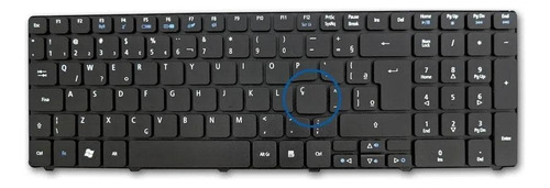 Teclado para portátil Acer Aspire 5250-0866 5250-0851 Br Ç