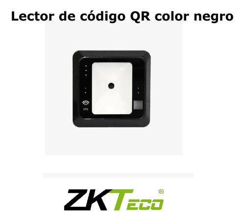 Imagen 3 de 9 de Lector De Codigos Qr Wiegand Tarjeta Rfid Zkteco Qr500