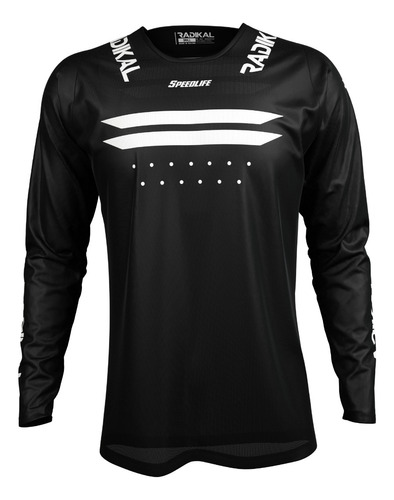 Jersey Race Negro - Radikal - Motocross / Atv