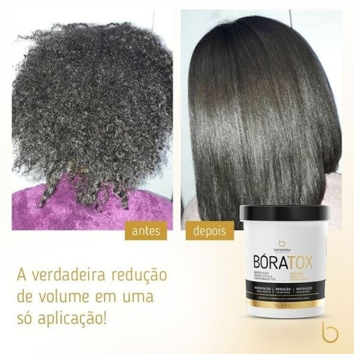 Imagem 8 de 9 de Kit Progressiva Borabela Not Cry More E Btox Boratox 1kg