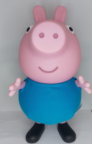 Boneco George Desenho Peppa Pig - Original Multibrink 30cm (Usado)