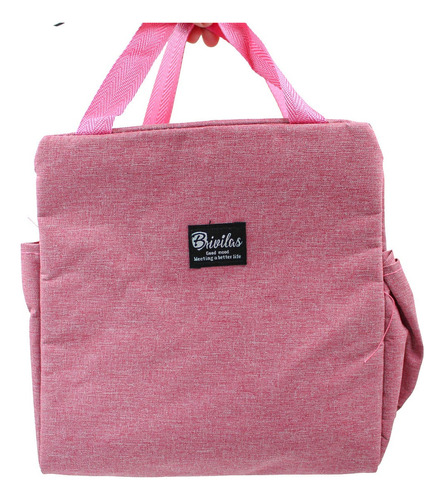 Bolsa térmica Marmita Casual Fiambrera Color: rosa