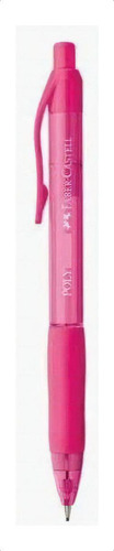 Lapiseira 0.5 Poly Rosa Faber Castell