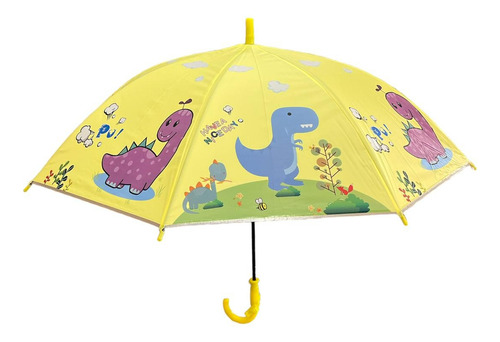 Paraguas Infantil Varios Diseños + Silbato De Seguridad