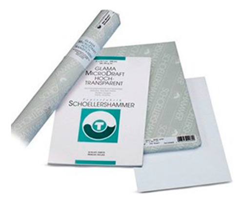 Papel Hojas Para Calcar A4(29,7x21cm) 90gr. X 10h Schoeller