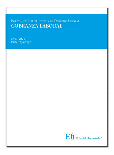  Boletín Juris De Derecho Laboral Nº17 2024 Cobranza Laboral