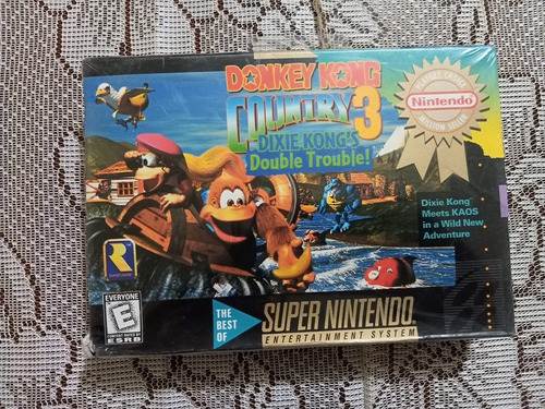 Snes Donkey Kong Country 3 *sealed* 