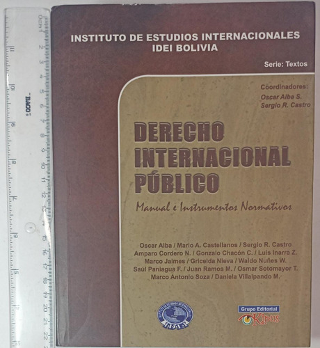 Derecho Internacional Publico-manual Instrumentos Normativos