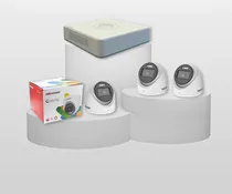 Comprar Kit De Cctv - 4 Cámaras +dvr +balunes Y Fuentes