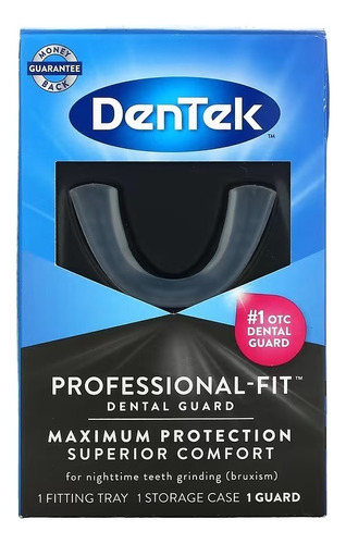 Protector Bucal Bruxismo Con Funda Dentek Professional-fit 