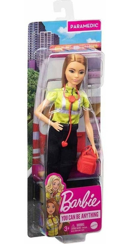 Barbie Paramédica Mattel Muñeca Barbie Profesiones Original 