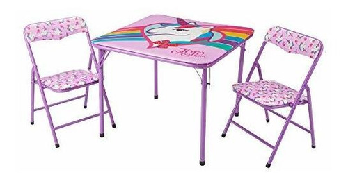 Jojo Nickelodeon Siwa - Juego De Mesa Y Silla De 3 Piezas Co