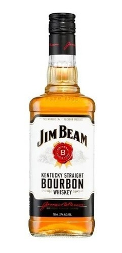Whiskey Jim Beam - White Bourbon X 750 Ml X2 Unidades