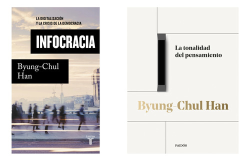 Infocracia + Totalidad Pensamiento - Chul Han - 2 Libros