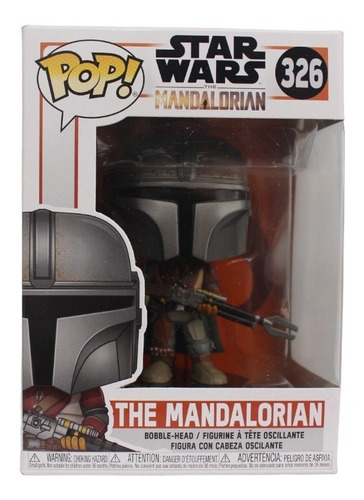 Funko Pop Star Wars Mandalorian 326 Grogu Caja Lastimada