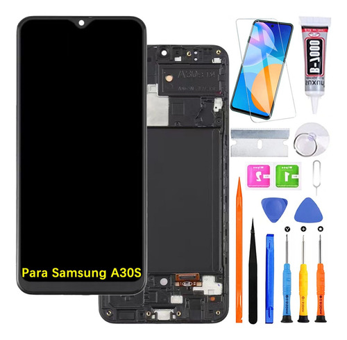 Pantalla Lcd Para Samsung A30s A307g A307f Incell Con Marco