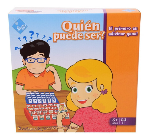 Juego De Mesa Quien Puede Ser? Adivina Elijo El Duende Azul