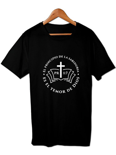 El Principio De La Sabiduria Remera Cristiana Friki Tu Eres